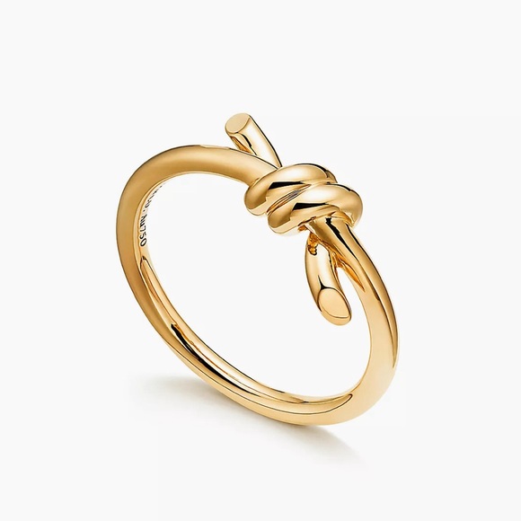Authentic Tiffany & Co Knot yellow gold ring 18k gold - Picture 3 of 3